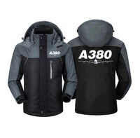 Thumbnail for Super Airbus A380 Designed Thick Winter Jackets