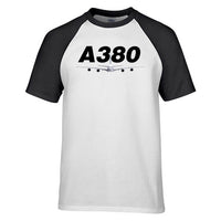 Thumbnail for Super Airbus A380 Designed Raglan T-Shirts