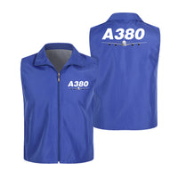 Thumbnail for Super Airbus A380 Designed Thin Style Vests