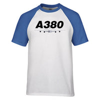 Thumbnail for Super Airbus A380 Designed Raglan T-Shirts