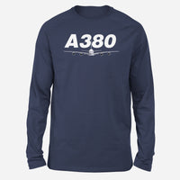 Thumbnail for Super Airbus A380 Designed Long-Sleeve T-Shirts