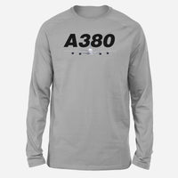 Thumbnail for Super Airbus A380 Designed Long-Sleeve T-Shirts