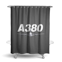 Thumbnail for Super Airbus A380 Designed Shower Curtains