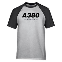 Thumbnail for Super Airbus A380 Designed Raglan T-Shirts