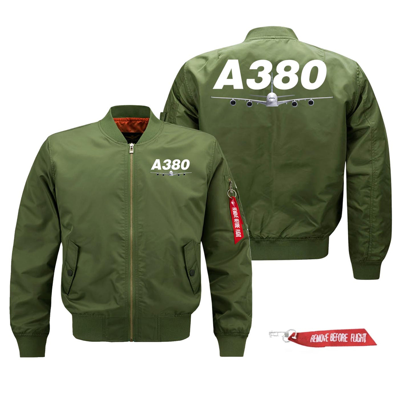 Super Airbus A380 Designed Pilot Jackets (Customizable)