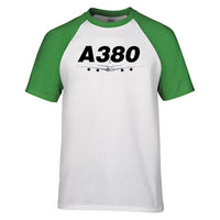 Thumbnail for Super Airbus A380 Designed Raglan T-Shirts