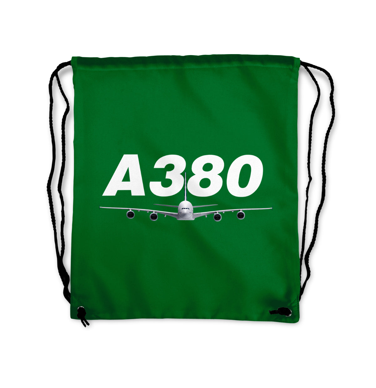 Super Airbus A380 Designed Drawstring Bags