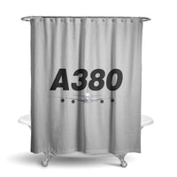 Thumbnail for Super Airbus A380 Designed Shower Curtains