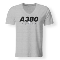 Thumbnail for Super Airbus A380 Designed V-Neck T-Shirts