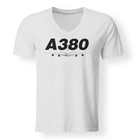 Thumbnail for Super Airbus A380 Designed V-Neck T-Shirts