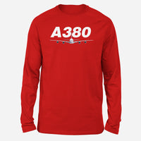 Thumbnail for Super Airbus A380 Designed Long-Sleeve T-Shirts
