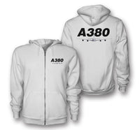 Thumbnail for Super Airbus A380 Designed Zipped Hoodies
