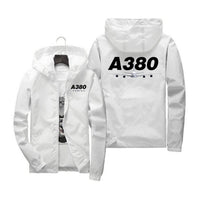 Thumbnail for Super Airbus A380 Designed Windbreaker Jackets