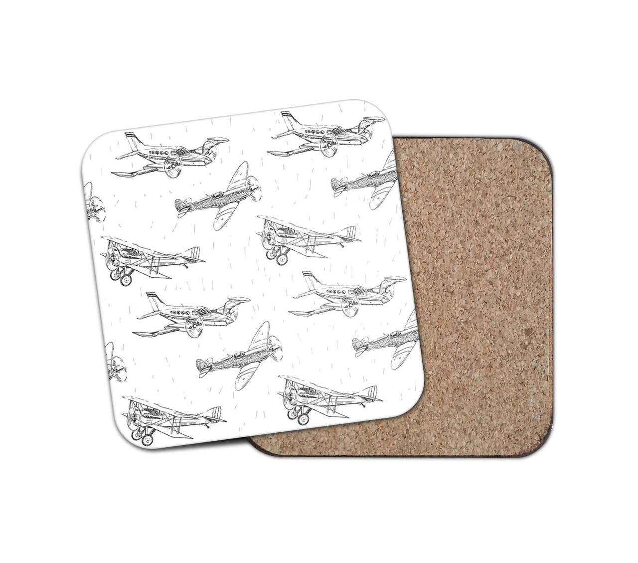 Super Aircrafts Designed Coasters