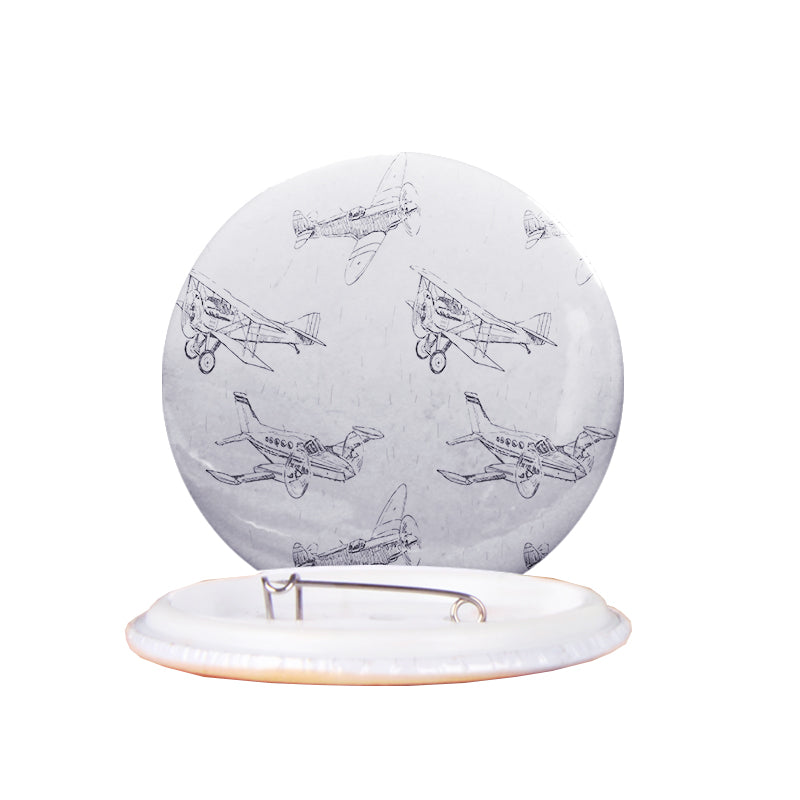 Super Aircrafts Designed Pins