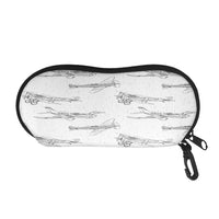 Thumbnail for Super Aircrafts Designed Glasses Bag