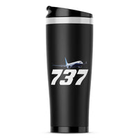 Thumbnail for Super Boeing 737-800 Designed Stainless Steel Travel Mugs