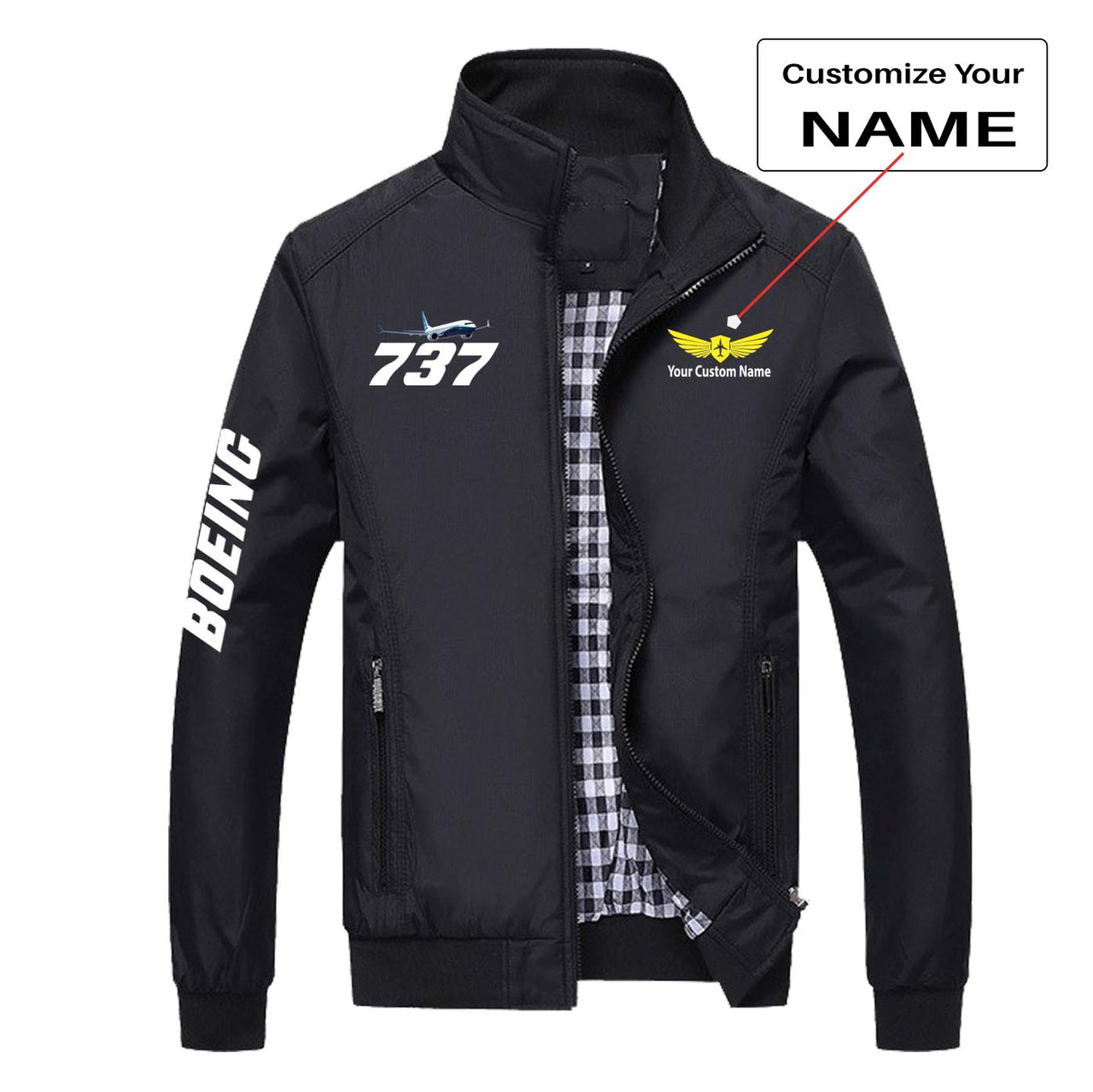 Super Boeing 737-800 Designed Stylish Jackets