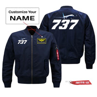 Thumbnail for Super Boeing 737-800 Designed Pilot Jackets (Customizable)