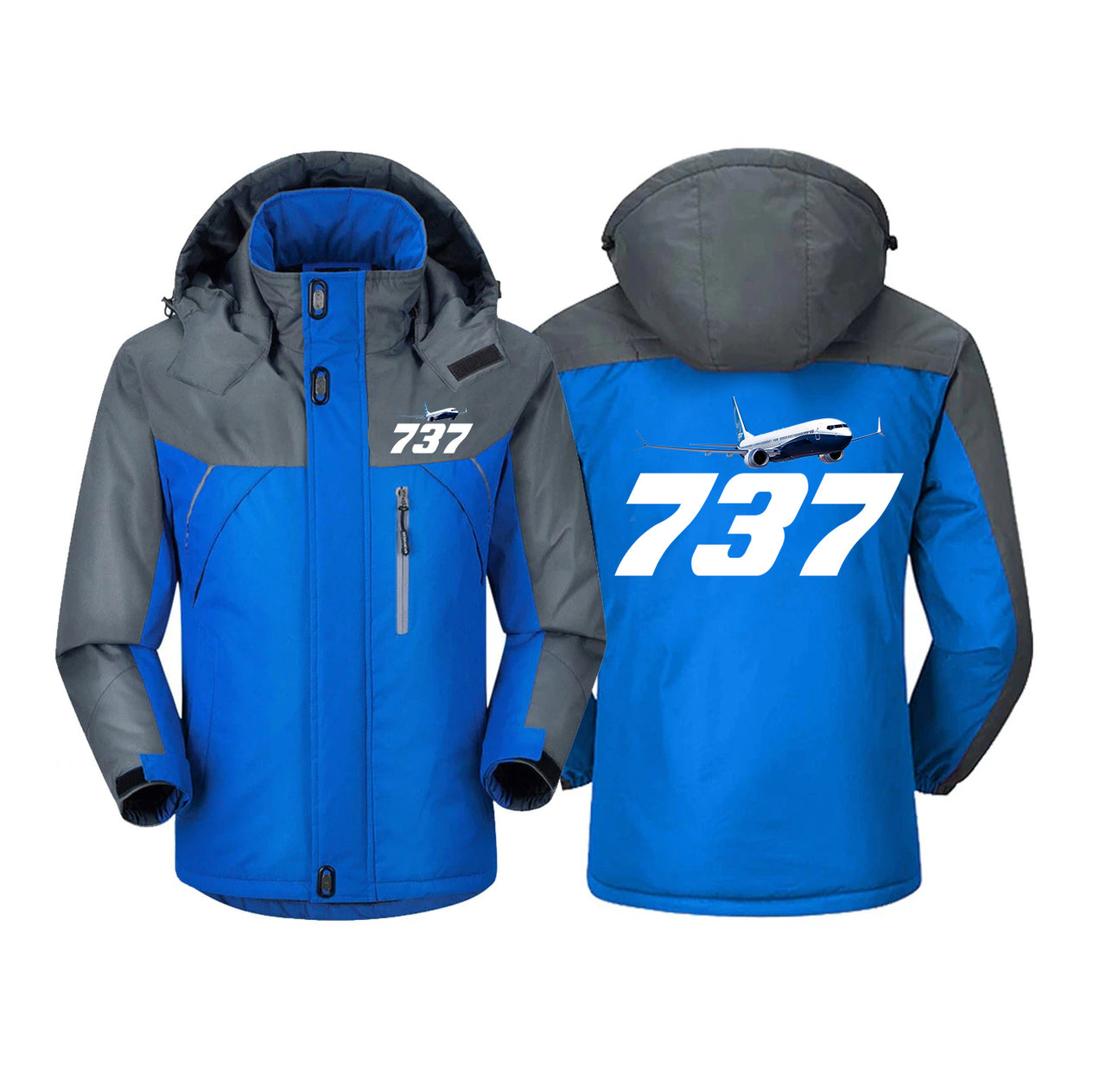 Super Boeing 737-800 Designed Thick Winter Jackets