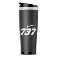 Thumbnail for Super Boeing 737-800 Designed Stainless Steel Travel Mugs