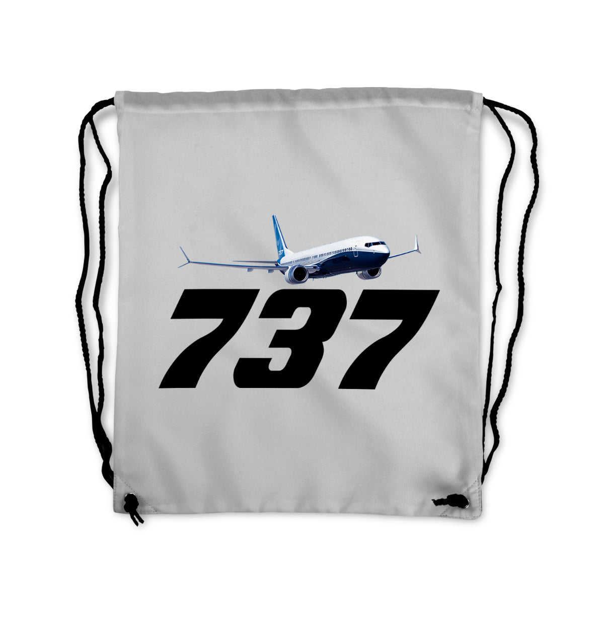 Super Boeing 737-800 Designed Drawstring Bags