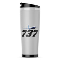 Thumbnail for Super Boeing 737-800 Designed Stainless Steel Travel Mugs