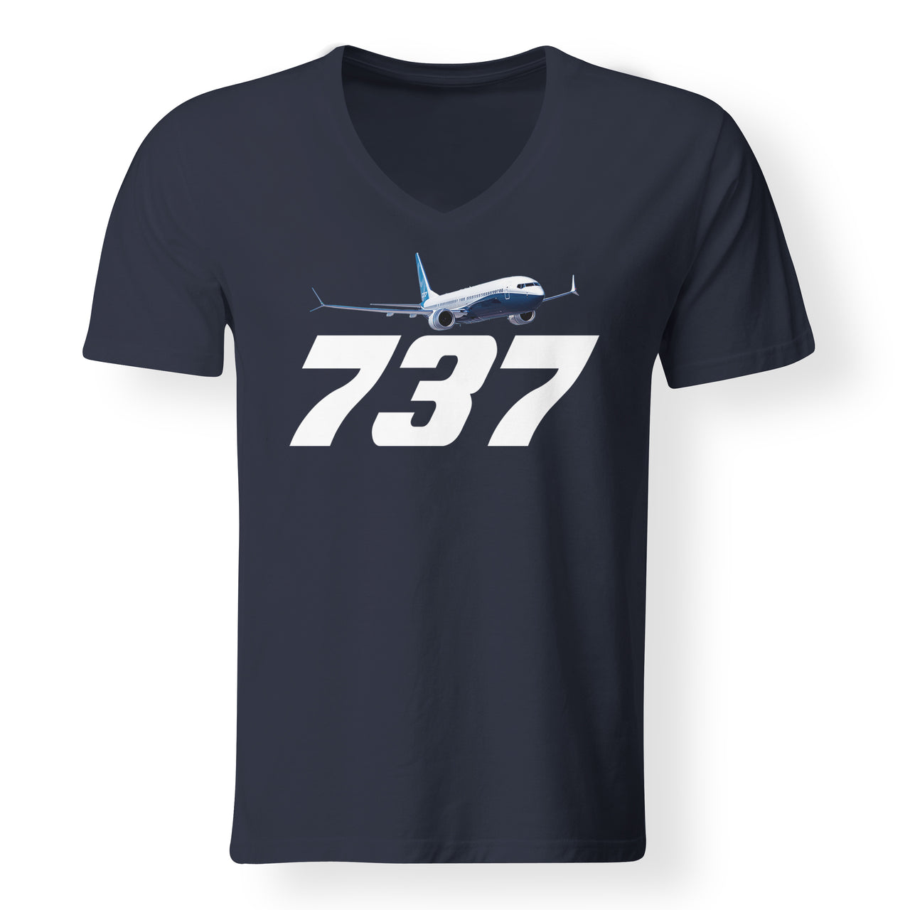 Super Boeing 737-800 Designed V-Neck T-Shirts