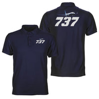 Thumbnail for Super Boeing 737-800 Designed Double Side Polo T-Shirts