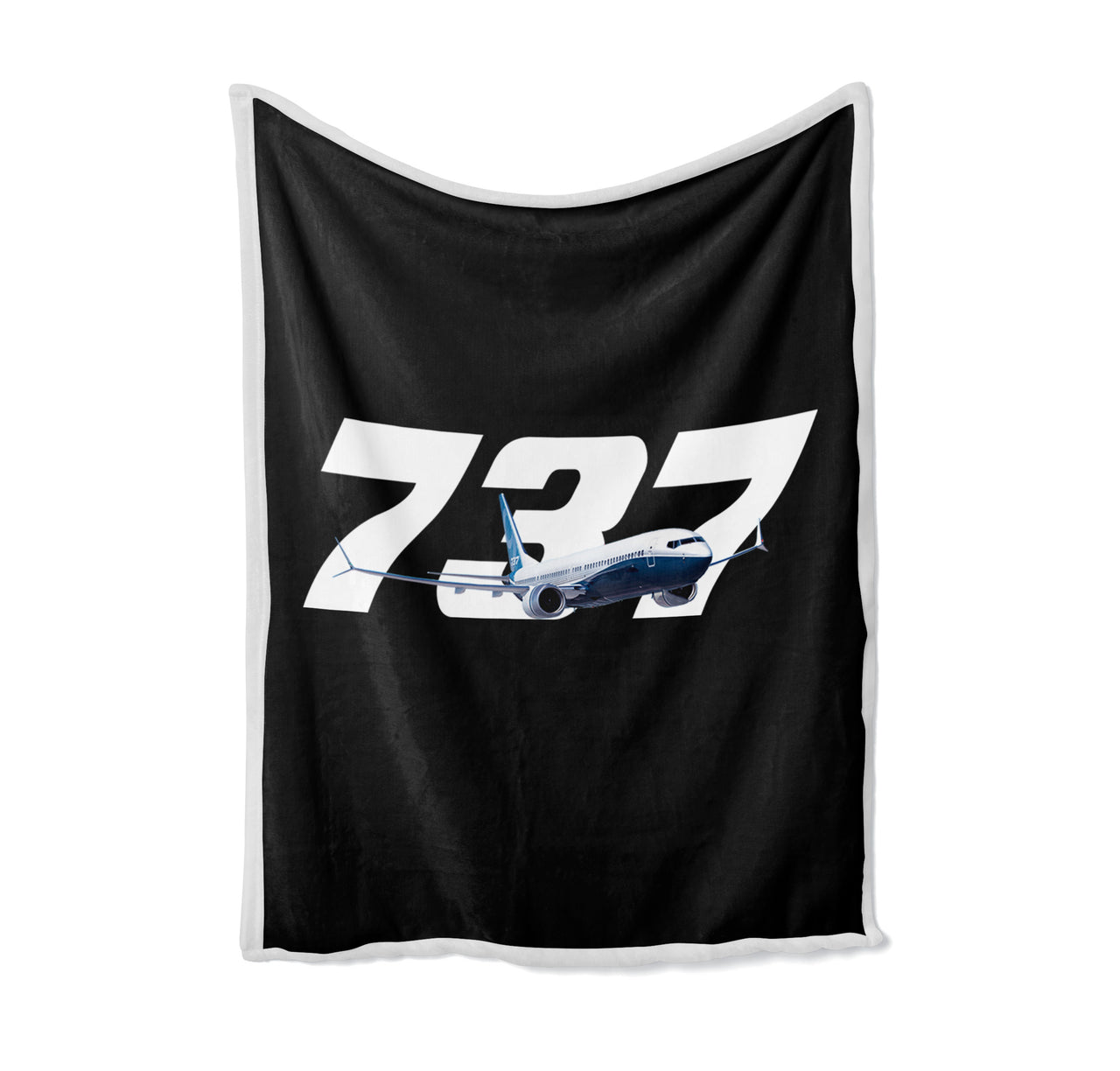 Super Boeing 737 Designed Bed Blankets & Covers