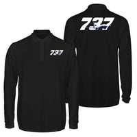 Thumbnail for Super Boeing 737 Designed Long Sleeve Polo T-Shirts (Double-Side)