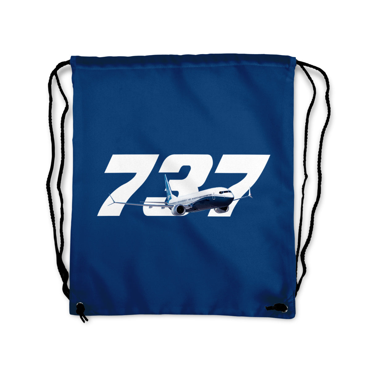 Super Boeing 737 Designed Drawstring Bags