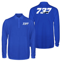 Thumbnail for Super Boeing 737 Designed Long Sleeve Polo T-Shirts (Double-Side)