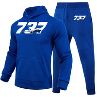Thumbnail for Super Boeing 737 Designed Hoodies & Sweatpants Set