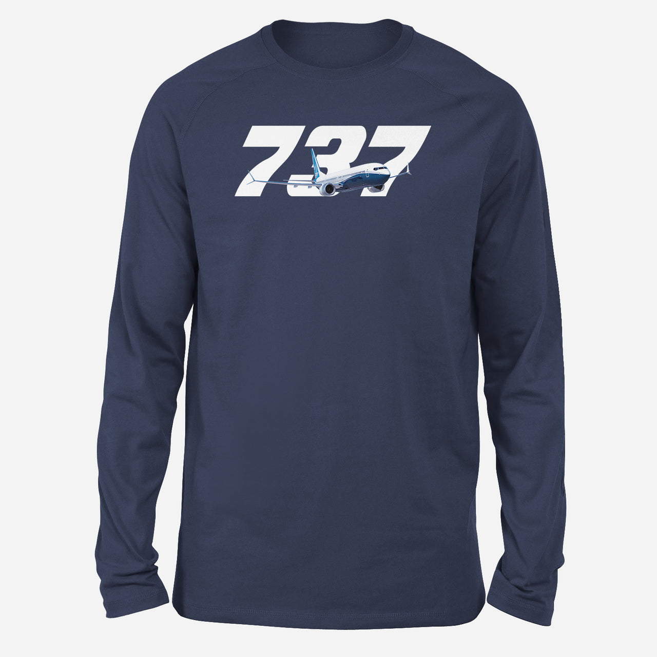 Super Boeing 737 Designed Long-Sleeve T-Shirts