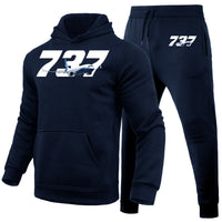 Thumbnail for Super Boeing 737 Designed Hoodies & Sweatpants Set