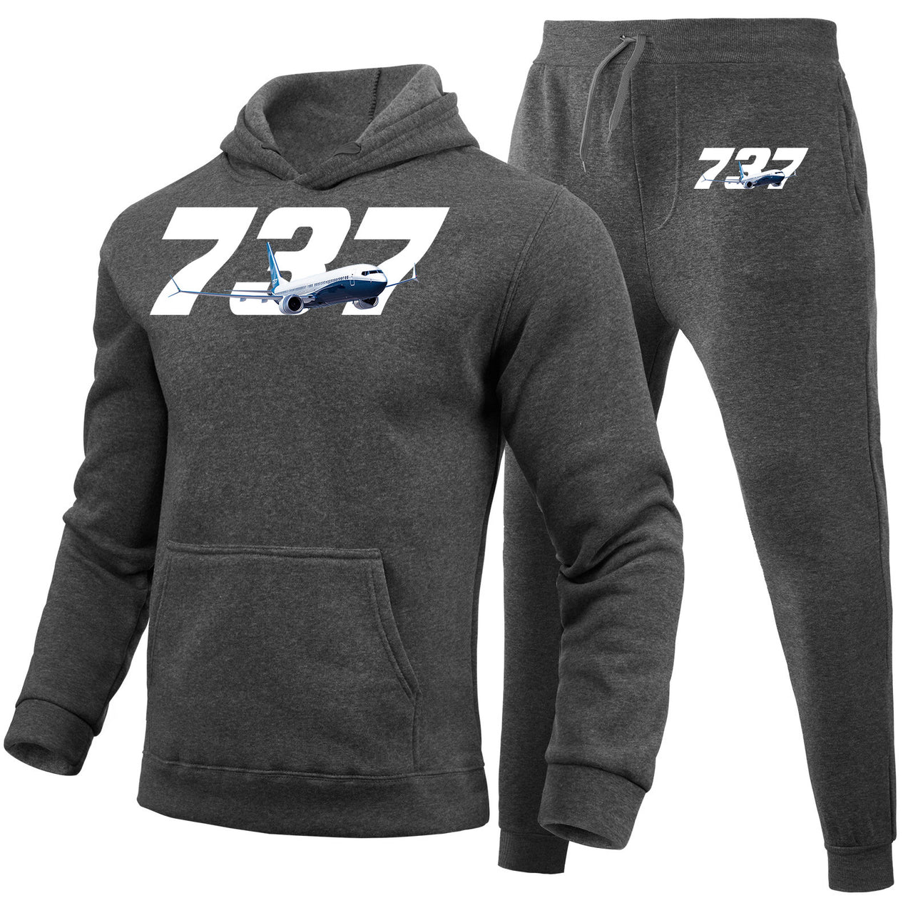 Super Boeing 737 Designed Hoodies & Sweatpants Set