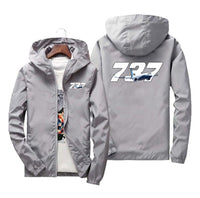 Thumbnail for Super Boeing 737 Designed Windbreaker Jackets