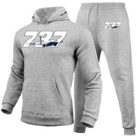 Thumbnail for Super Boeing 737 Designed Hoodies & Sweatpants Set