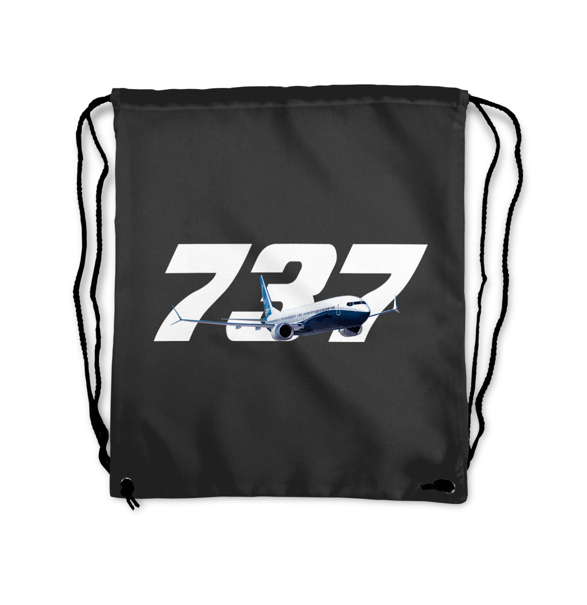 Super Boeing 737 Designed Drawstring Bags
