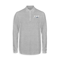 Thumbnail for Super Boeing 737 Designed Long Sleeve Polo T-Shirts