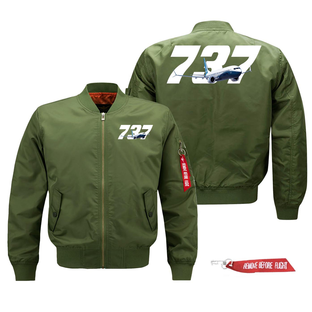 Super Boeing 737 Designed Pilot Jackets (Customizable)