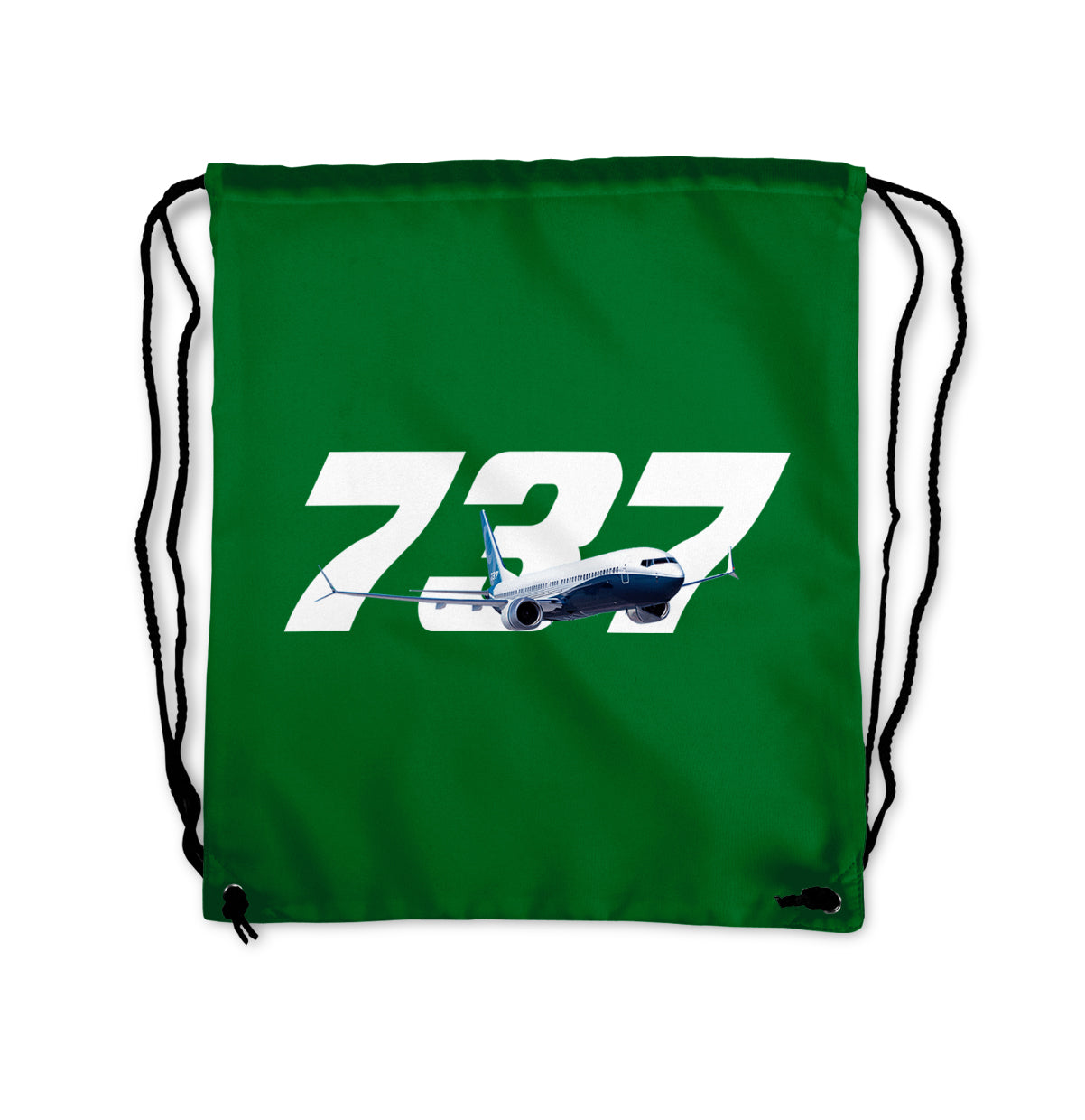 Super Boeing 737 Designed Drawstring Bags