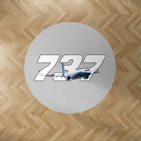 Thumbnail for Super Boeing 737 Designed Carpet & Floor Mats (Round)