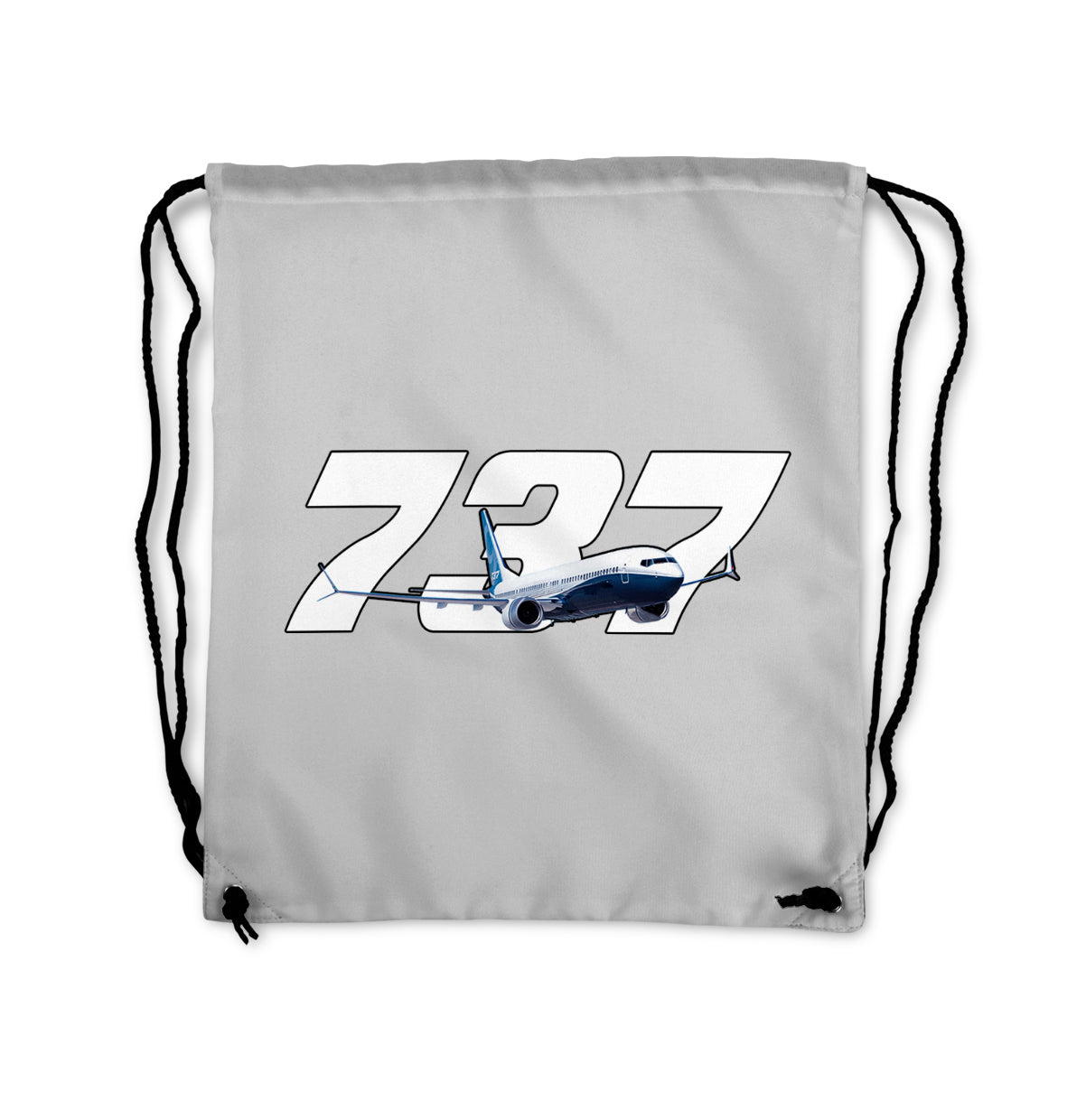 Super Boeing 737 Designed Drawstring Bags