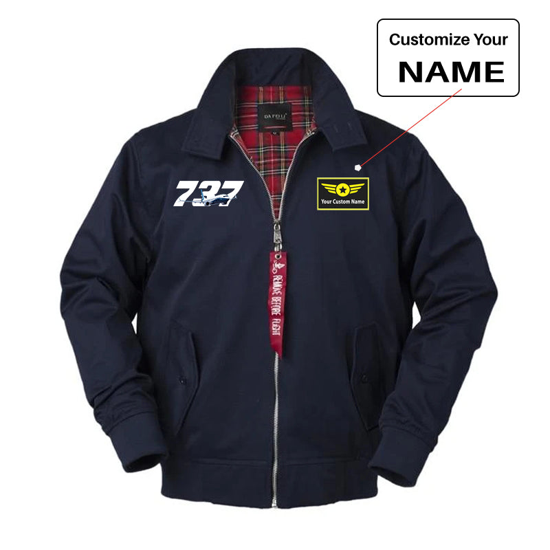Super Boeing 737 Designed Vintage Style Jackets