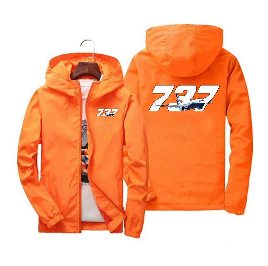 Super Boeing 737 Designed Windbreaker Jackets