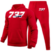 Thumbnail for Super Boeing 737 Designed Hoodies & Sweatpants Set