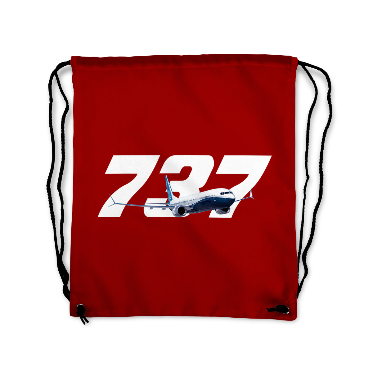 Super Boeing 737 Designed Drawstring Bags