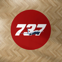 Thumbnail for Super Boeing 737 Designed Carpet & Floor Mats (Round)